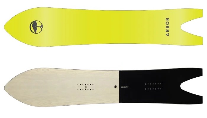 Arbor A Frame snowboard 2026