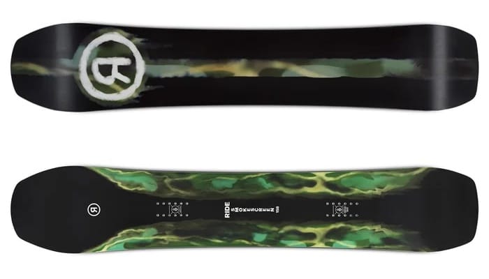 Ride Smokescreen carving snowboard 2026
