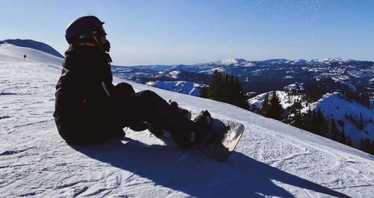 Snowboarding foot pain