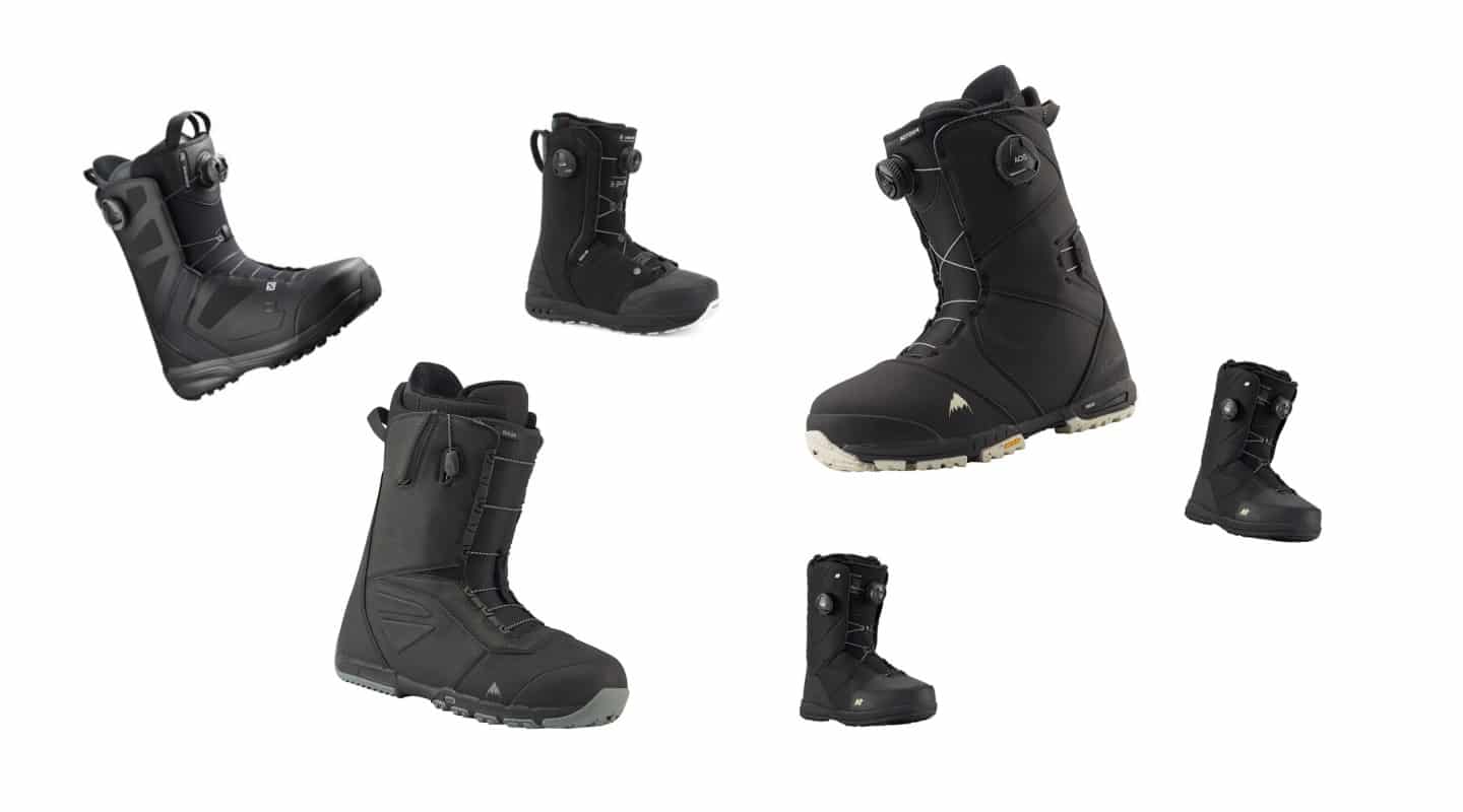 Meilleures boots de snowboard pour pieds larges 2023