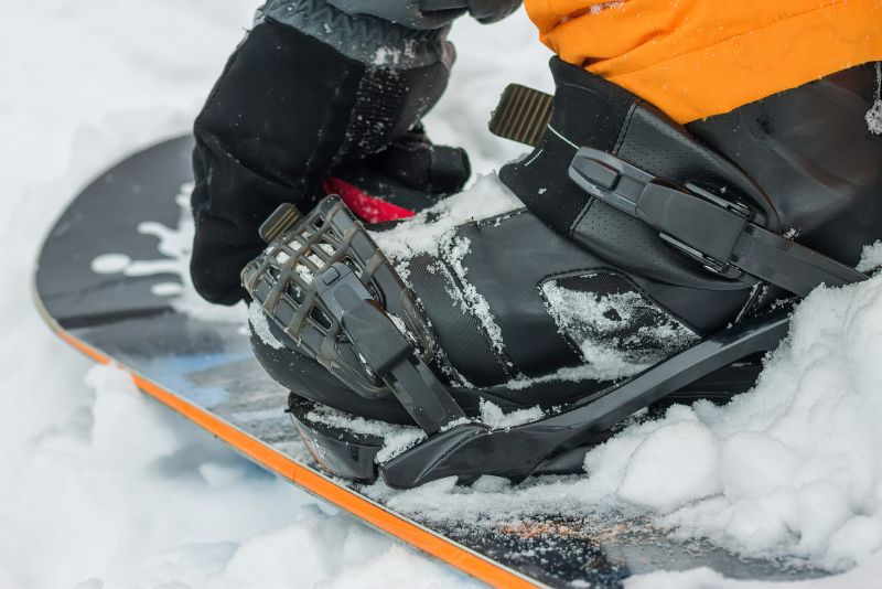 Snowboard boot pack out