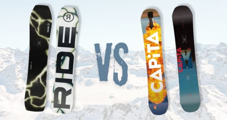 Ride Warpig vs Capita DOA
