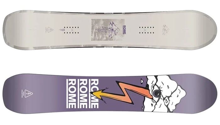 Rome Stale Crewzer All-Mountain Snowboard 2025
