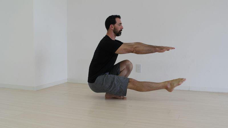 Snowboard workout - squat