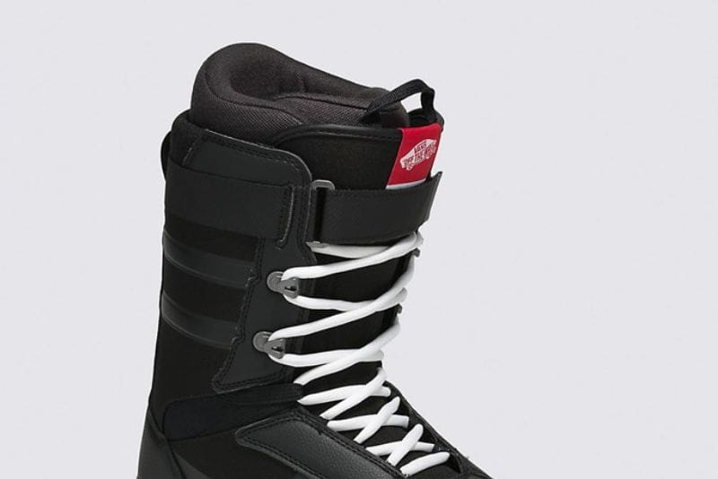 traditional snowboard boot lacing