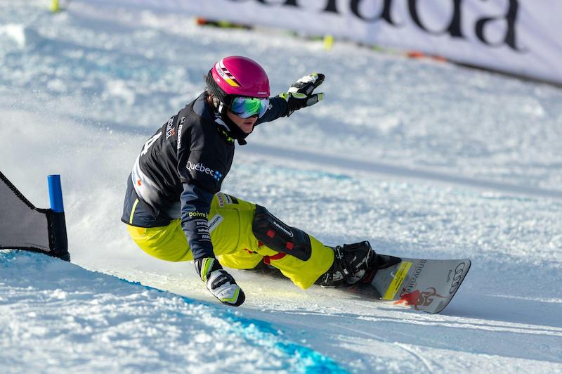 Hard-charging snowboard style