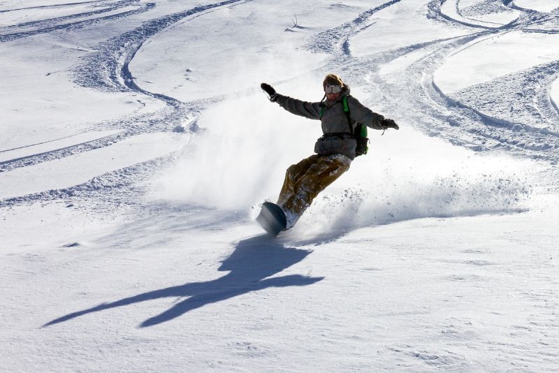Linking snowboard turns becomes harder when you're tired