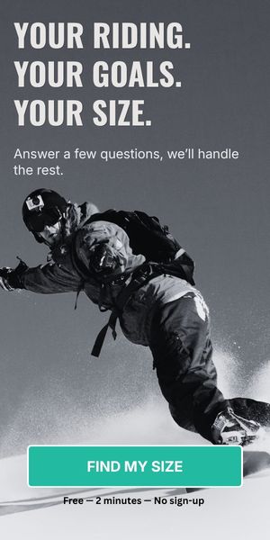 Snowboard Size Calculator Banner